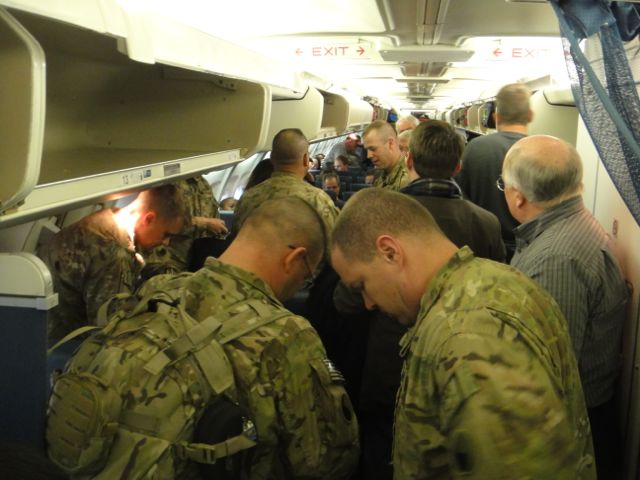 Ask these guys the true meaning of "there's on place like home". (Dec. 2011)