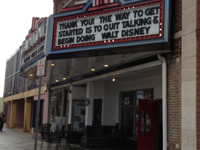 serve others...just do it... Capitol Theater