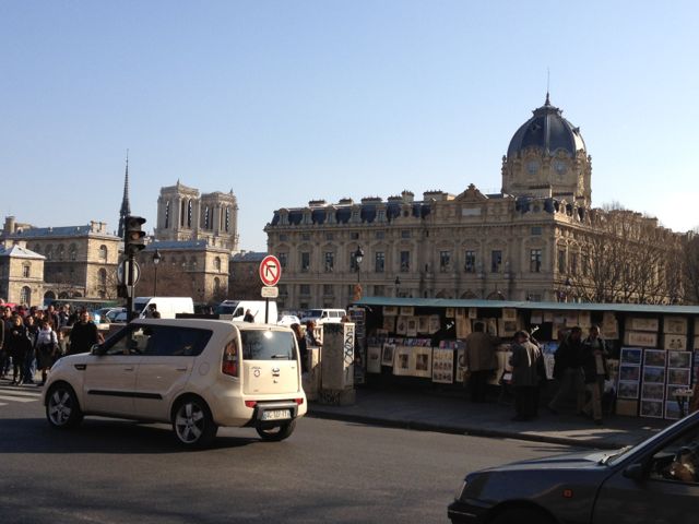 spent the day knowing this was the final destination...almost...there (far left) Notre Dame paris