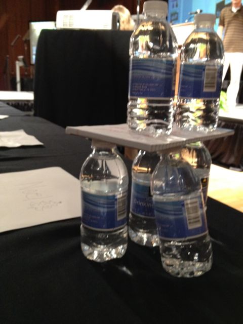 This client knows I drink like a fish (the day's are 7am-5pm) professional speakers