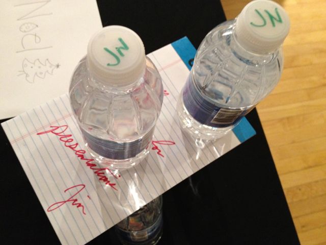 Jim engraved my water bottles (for the wow effect) wow effect