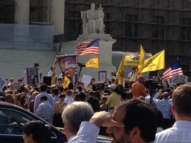Senate upholds Obama care health reform, June 28, 2012 Obama care