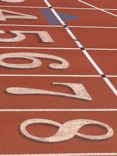 finish line