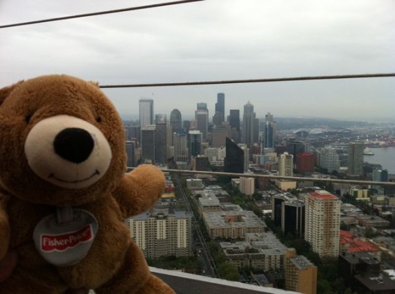 atop Seattle's Space Needle