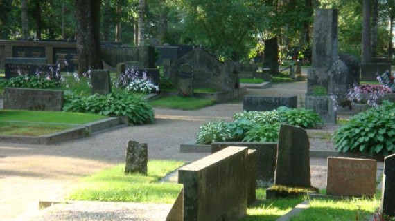 Lahti, Finland cemetery