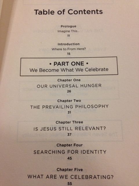 A compelling table of contents 