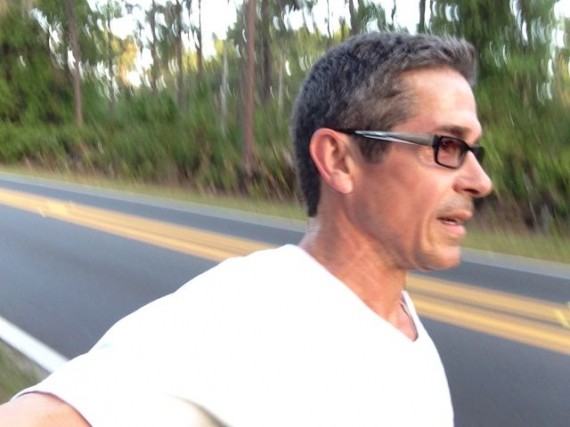 Runner near Disney Cast Member entrance