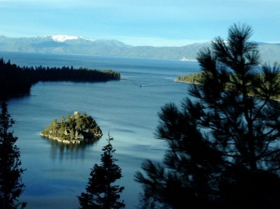 Emerald Bay Lake Tahoe from my iPhone