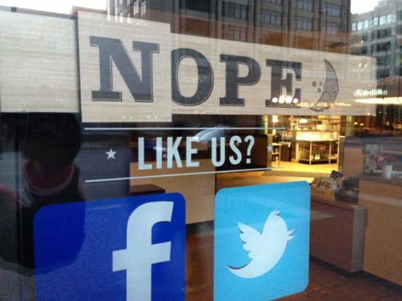 Clever Indianapolis restaurant sign