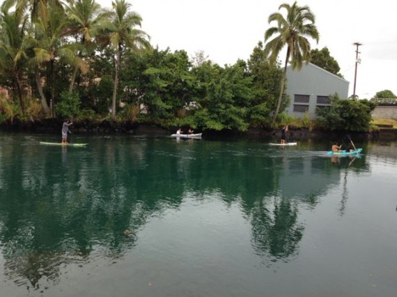 Hawaiian water sports
