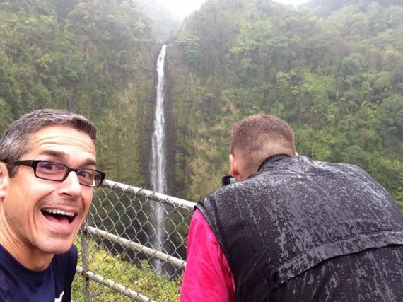 jeff noel at Akaka Falls Sate park Hawaii