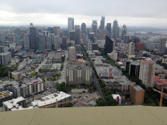 Seattle from Space Needle