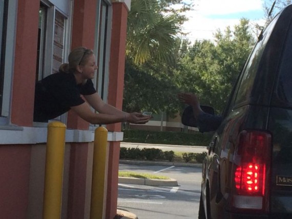 Twistee Treat Ice Cream shop drive thru window