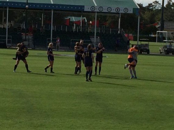 Canisius College 2013 first round MAAC soccer victory