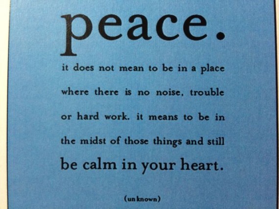 wise definition of peace