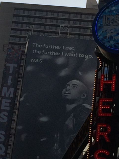 NYC billboard