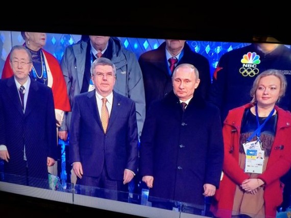 Sochi Olympic's highest ranking people 