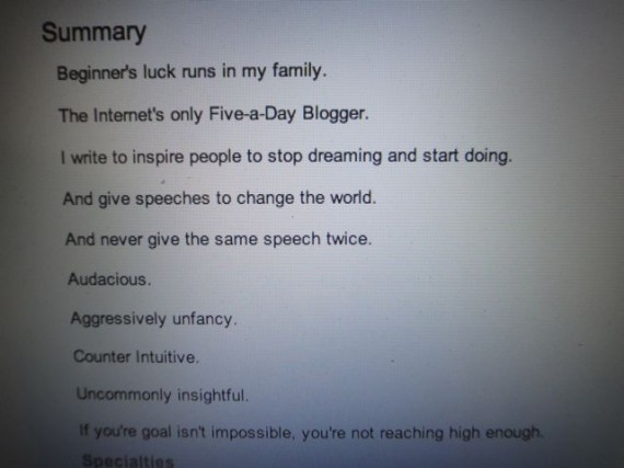 jeff noel  old LinkedIn profile 