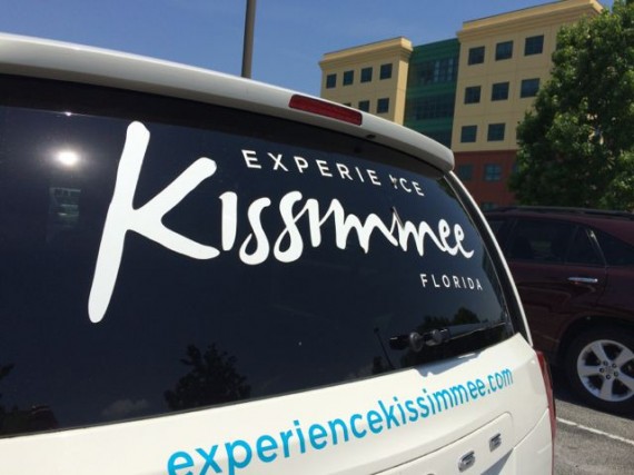 Kissimmee Visitor's Bureau van