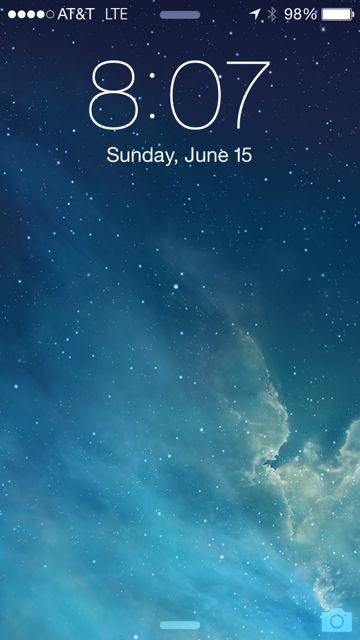 iPhone screen shot