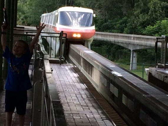 Magic Kingdom Monorail station
