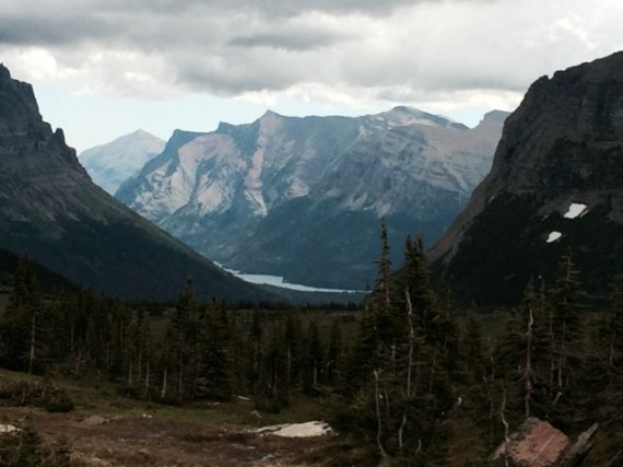 St Mary Lake from Hidden Lake Trail