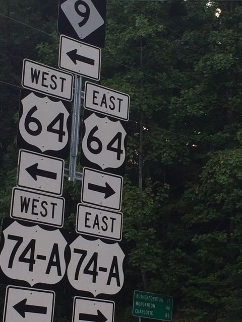 North Carolina road sides