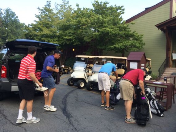 Men's golf outing