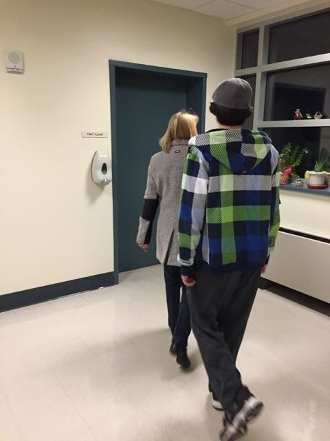 Senior Living Facility hallway