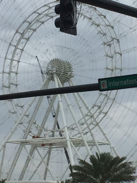 The Orlando Eye under construction