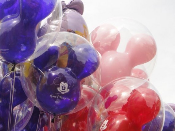 Walt Disney World Mickey Mouse balloons