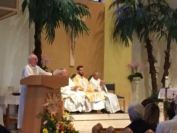 New Priest at Holy Family Orlando