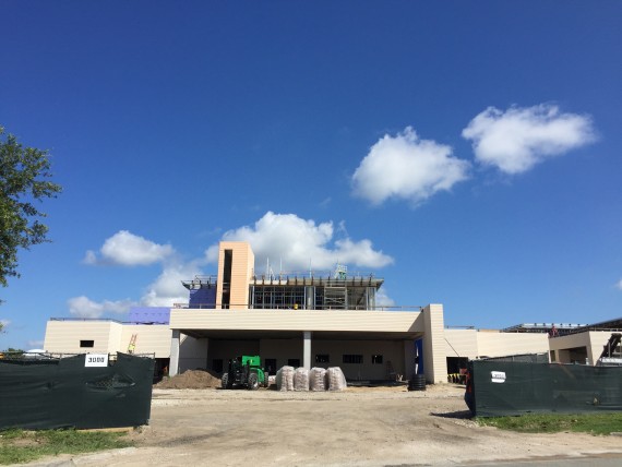 Florida Hospital Winter Garden construction photo