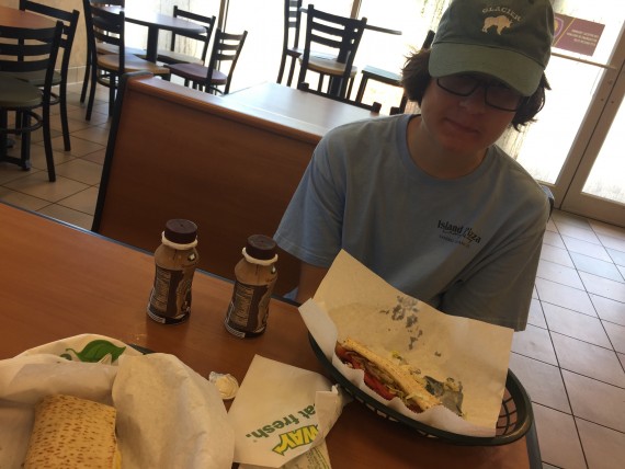 Subway breakfast