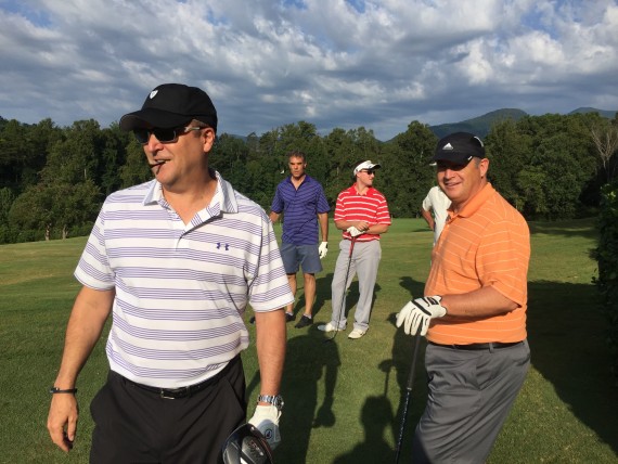 North Carolina golfing