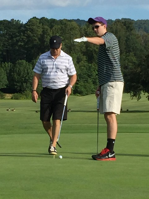 North Carolina golfing