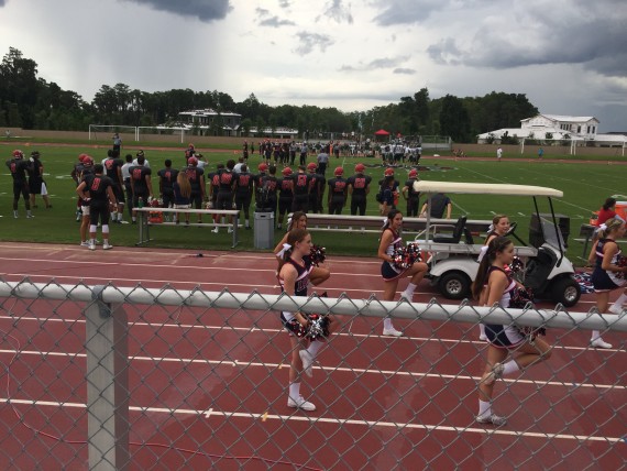 Windermere Prep 2015 first home football game