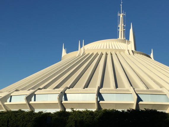Disney World's Space Mountain