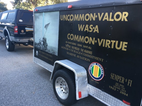 United States Marines trailer