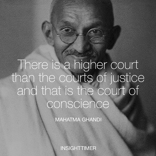 Ghandi quote