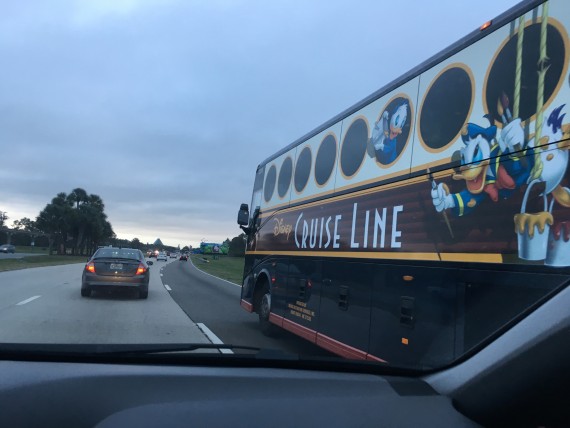 Disney Cruise Line Bus at WDW