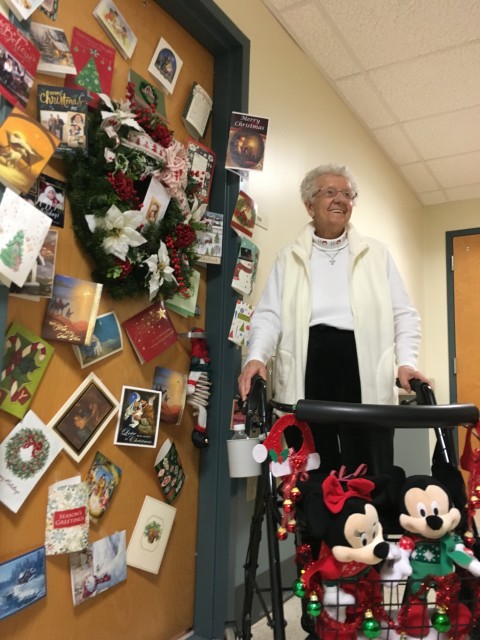 Christmas in Senior Living facility