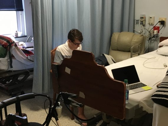 Nursing home double occupancy room