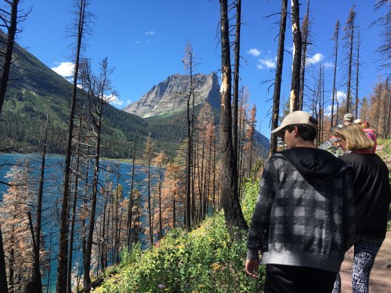 St Mary Falls hike