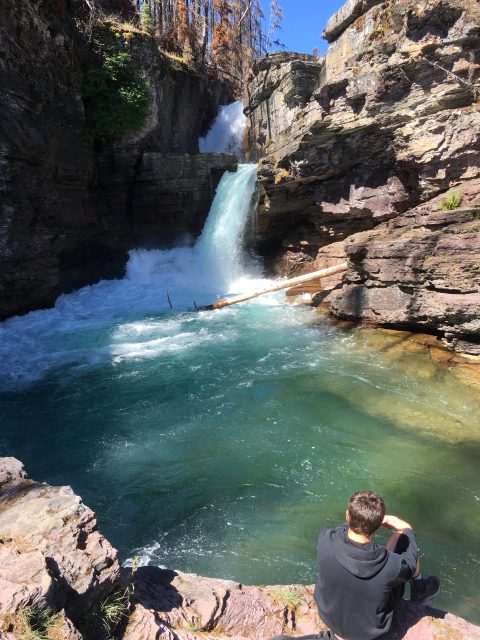 St Mary Falls hike
