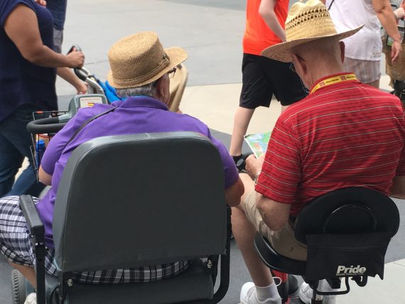 Guests at Disney