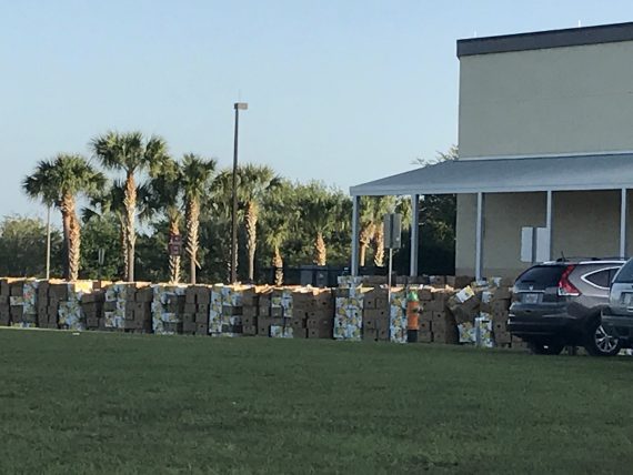 2017 Food For Families Orlando deliveries