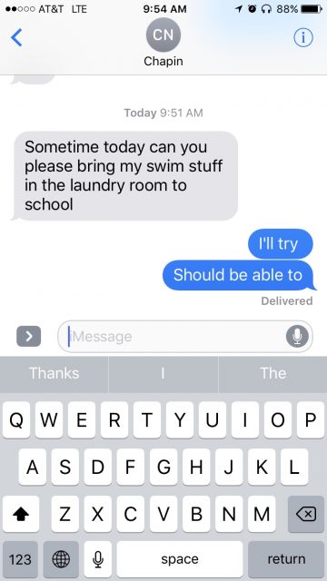 daily living captured in text