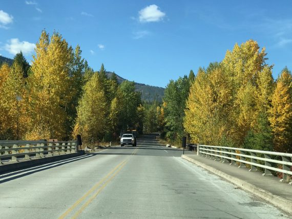 Glacier National Park bridge