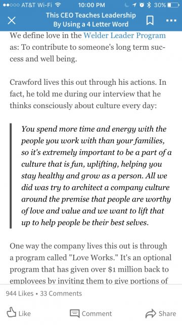 Change culture
